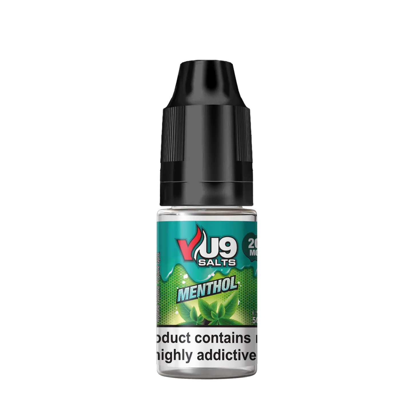 Menthol - Nic salt E-Liquid By VU9 10ml