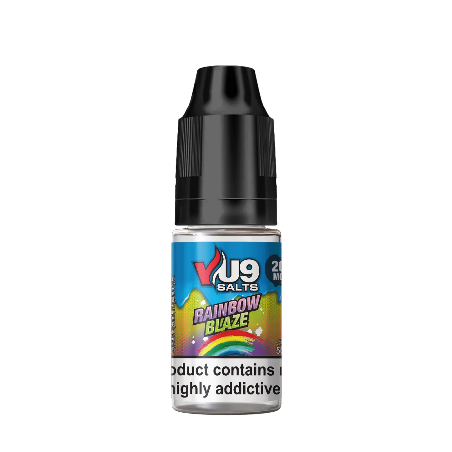 Rainbow Blaze - Nic salt E-Liquid By VU9 10ml