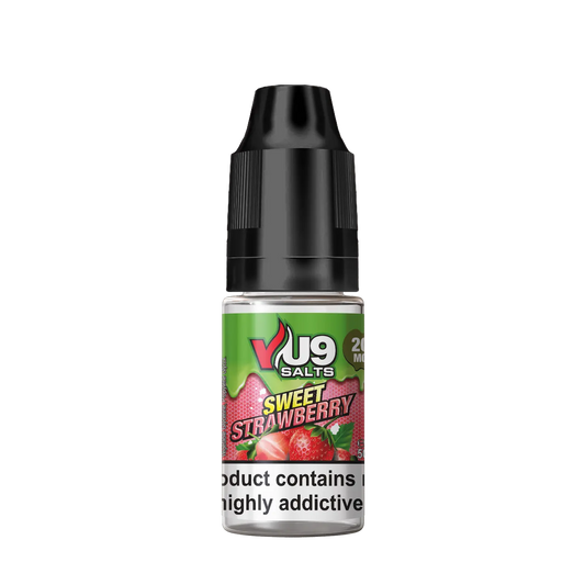 Sweet Strawberry - Nic salt E-Liquid By VU9 10ml