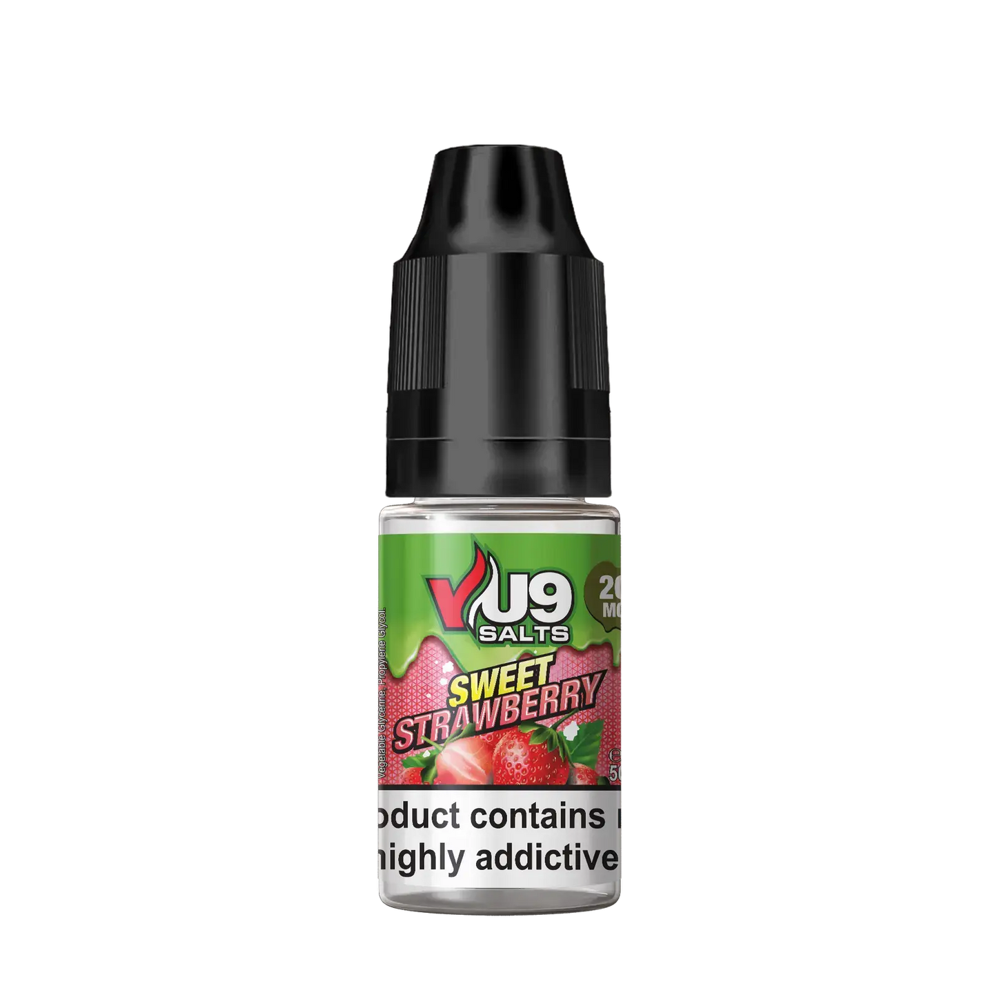Sweet Strawberry - Nic salt E-Liquid By VU9 10ml