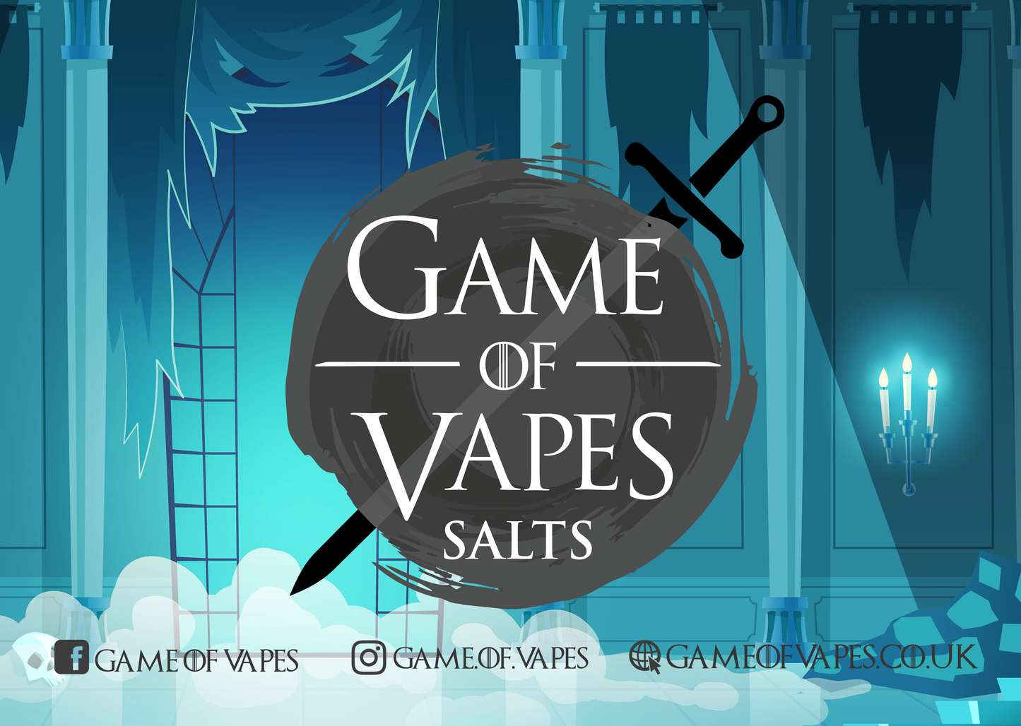 Game of Vapes Salts 10ml Nic Salt E-Liquid - The Reign of Flavour