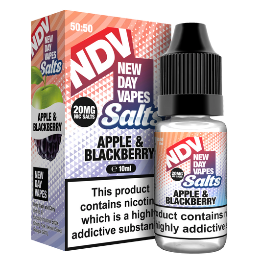 Apple Blackberry Nic Salt E-Liquid 10ml - NDV Salts 10mg & 20mg NDV Salts