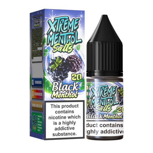 Xtreme Menthol Salts Vape Juice | 10mg & 20mg Nic Salt E-Liquid