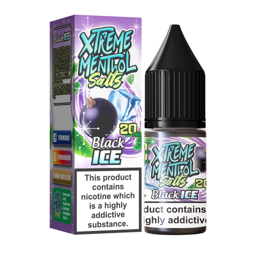 Xtreme Menthol Salts Vape Juice | 10mg & 20mg Nic Salt E-Liquid