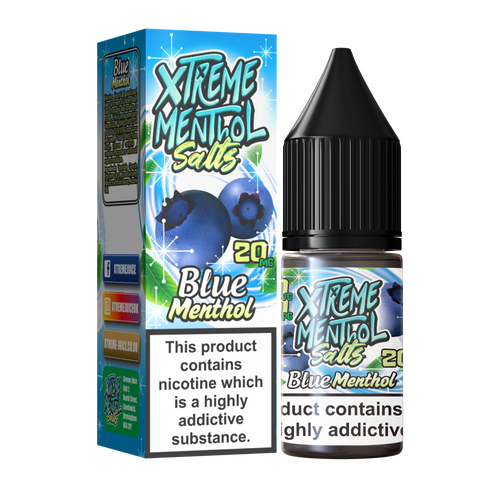 Xtreme Menthol Salts Vape Juice | 10mg & 20mg Nic Salt E-Liquid