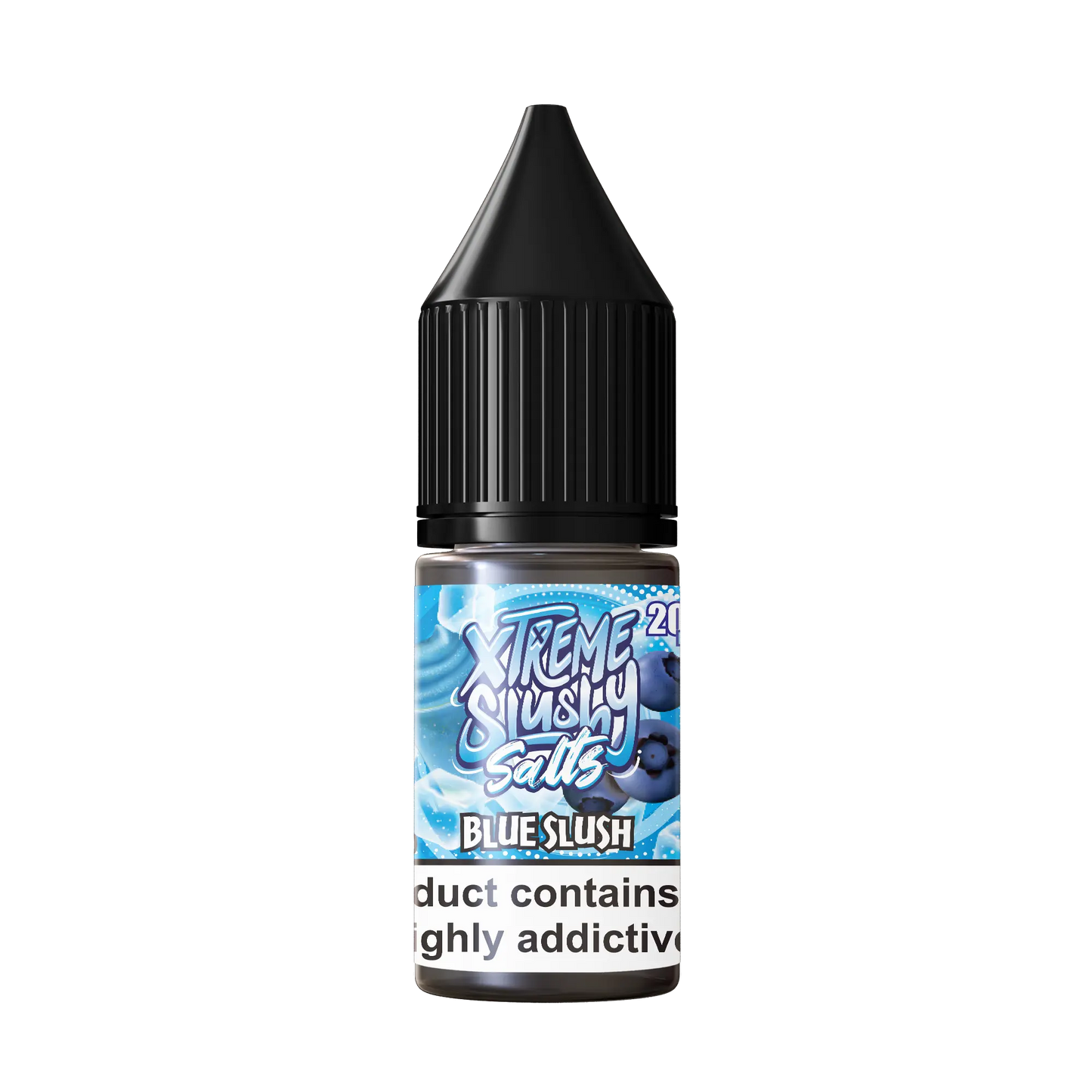 Blue Slush Nic Salt E-Liquid 10ml - Xtreme Slushy Salts 10mg & 20mg Xtreme Slushy Salts