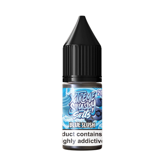 Blue Slush Nic Salt E-Liquid 10ml - Xtreme Slushy Salts 10mg & 20mg Xtreme Slushy Salts