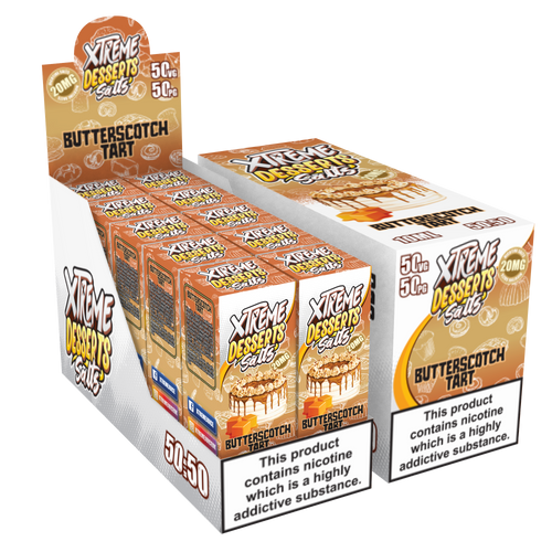Xtreme Desserts Nic Salt E-Liquid - 10mg & 20mg Vape Juice