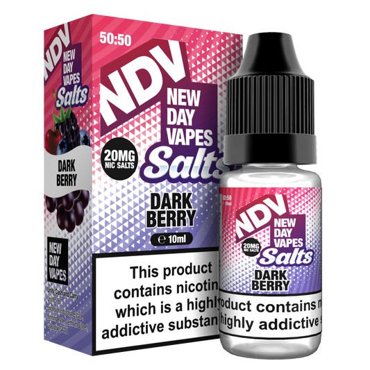 Dark Berry Nic Salts E-Liquid - 10mg & 20mg By NDV Salts