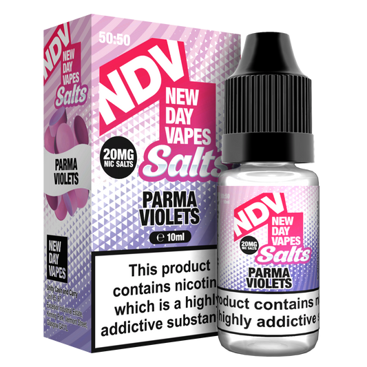 Parma Violets Nic Salt E-Liquid 10ml - NDV Salts 10mg & 20mg NDV Salts