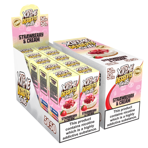 Xtreme Desserts Nic Salt E-Liquid - 10mg & 20mg Vape Juice