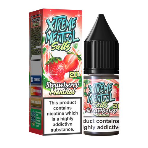 Xtreme Menthol Salts Vape Juice | 10mg & 20mg Nic Salt E-Liquid