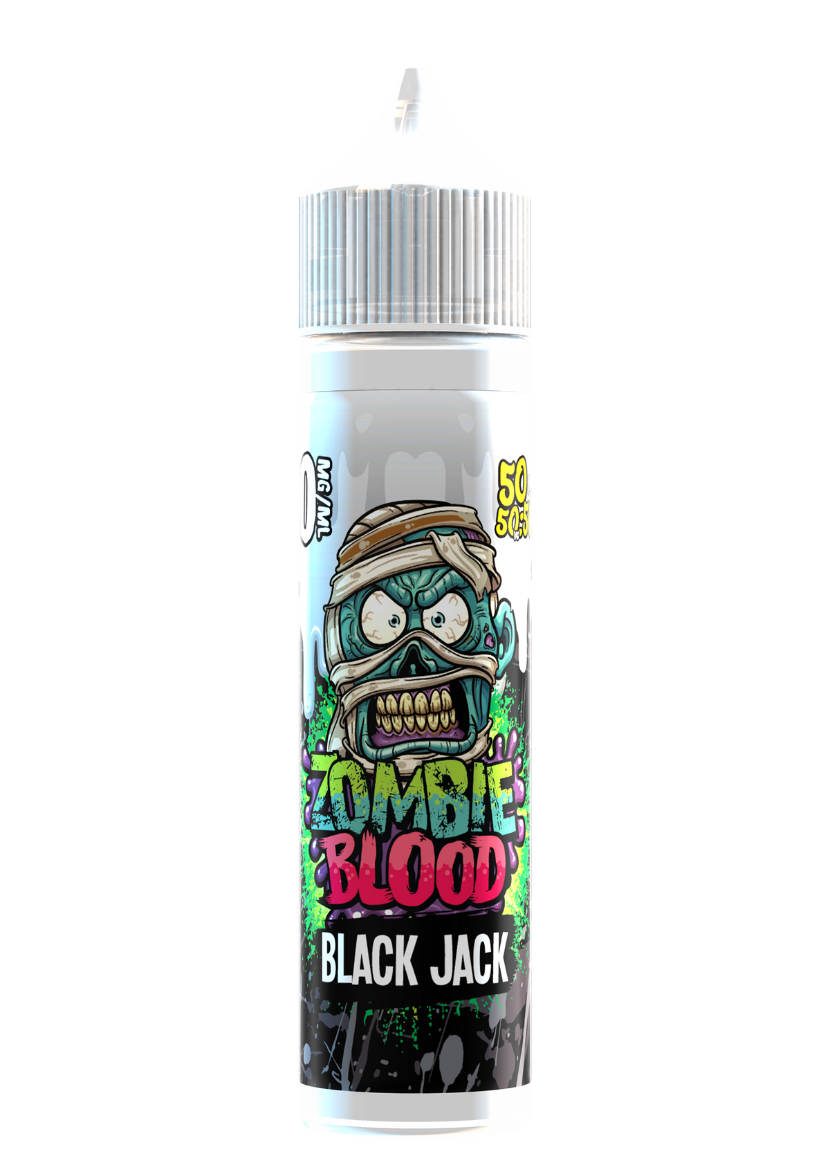 Black Jack Shortfill E-liquid By Zombie Blood 60ml