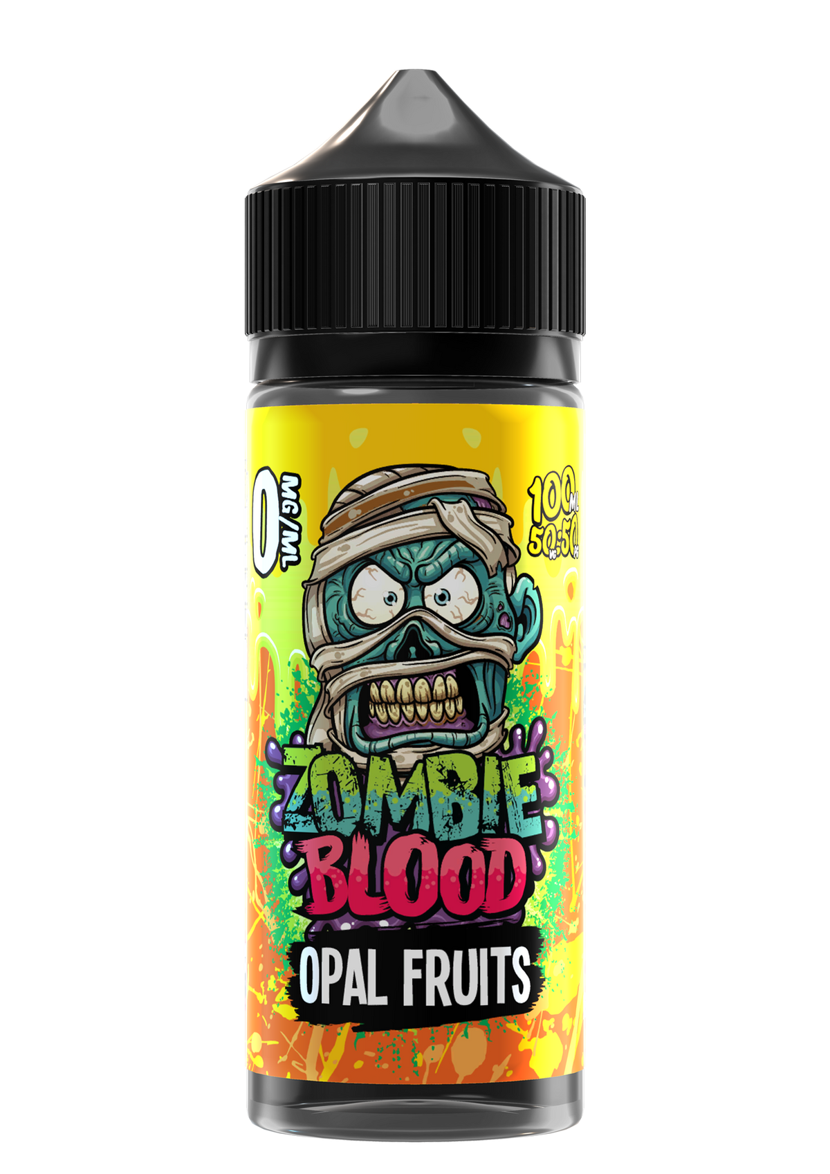 Zombie Blood Opal Fruits 100ml shortfill e-liquid bottle