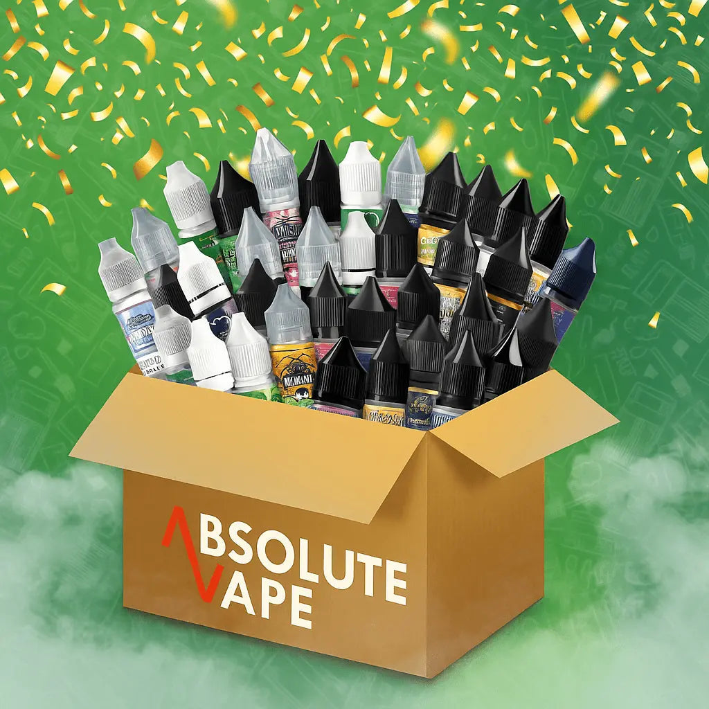 E-liquid mystery box of shortfills