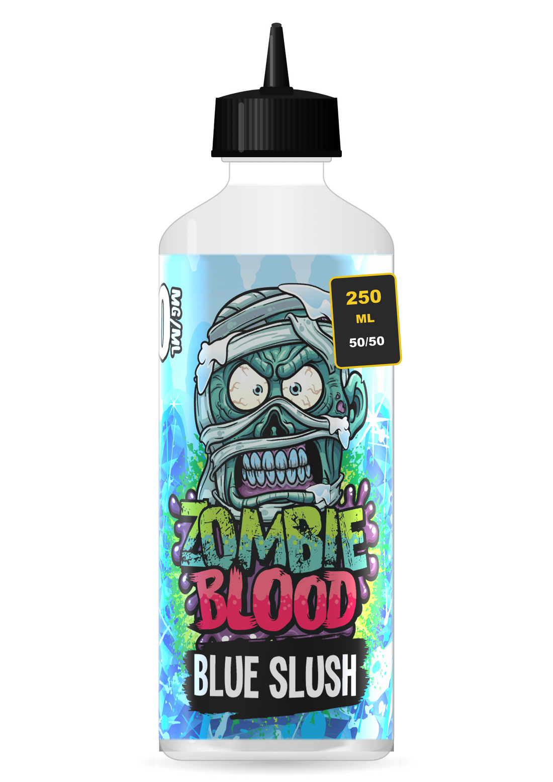 Zombie Blood Blue Slush 250ml shortfill bottle