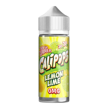 Lemon Lime Shortfill E-liquid by Calipops 100ml