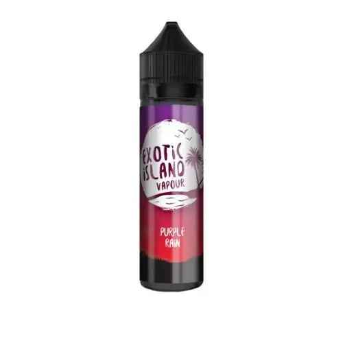 Purple Rain Shortfill E-liquid by Exotic Island 60ml - Absolute Vape