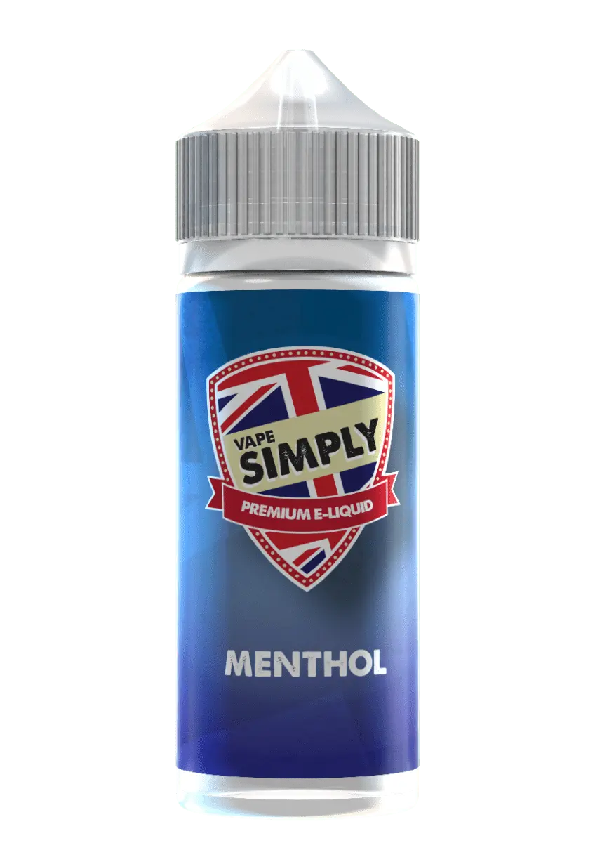 Menthol Shortfill E-liquid by Vape Simply 100ml - Absolute Vape