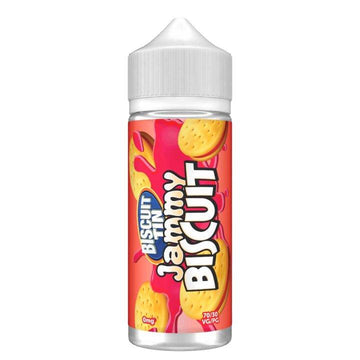 Jammy Biscuit Shortfill E-liquid by Biscuit Tin 100ml