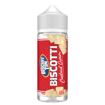 Biscotti Custard Cream Shortfill E-liquid by Biscuit Tin 100ml