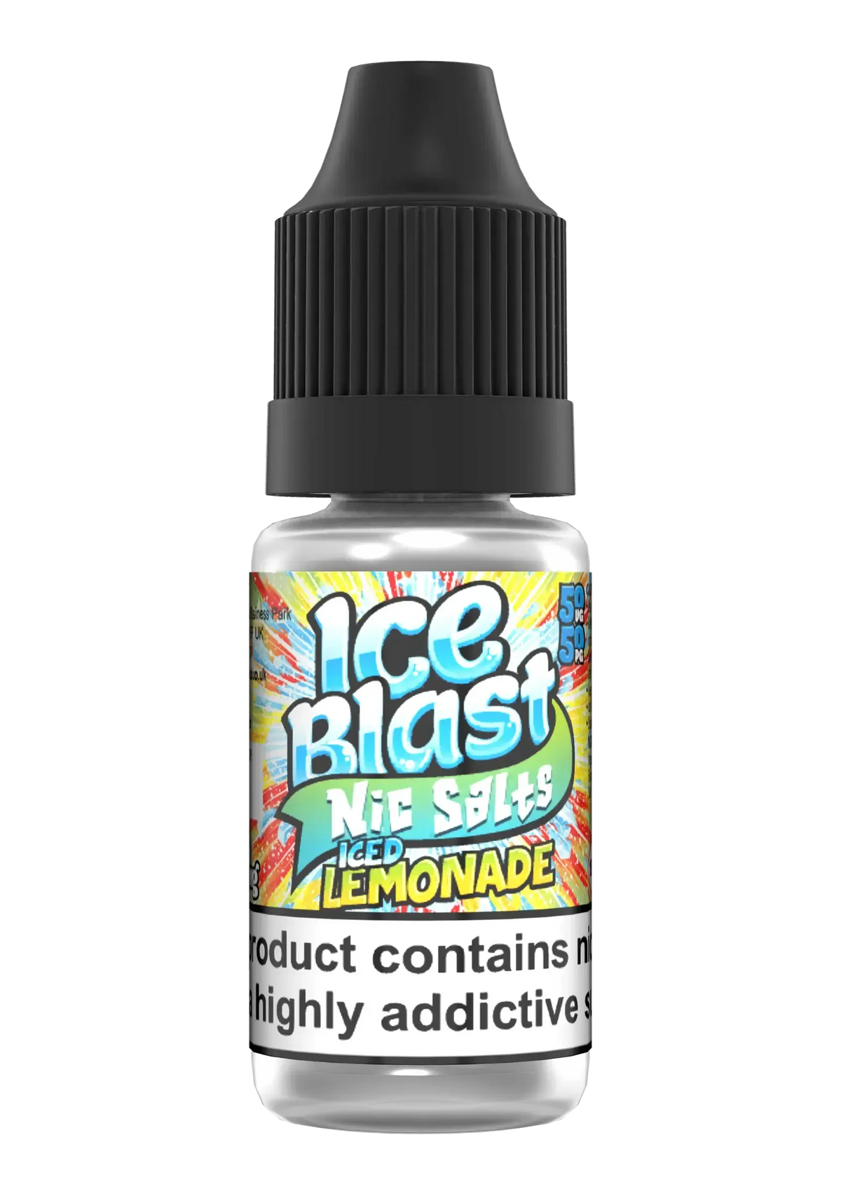 Iced Lemonade Nic Salts E-liquid By Ice Blast Salts 10ml - Absolute Vape