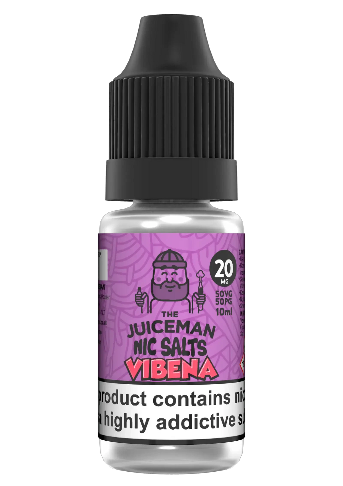 Vibena  Nic Salts E-liquid by The Juiceman 10ml - Absolute Vape