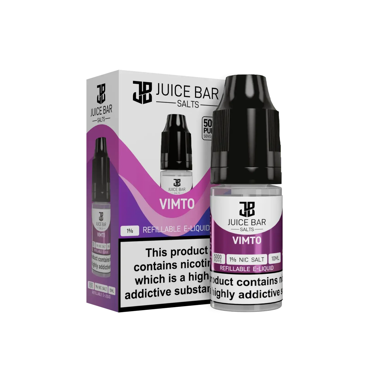 Vimto Nic Salts E-liquid by Juice Bar 10ml - Absolute Vape