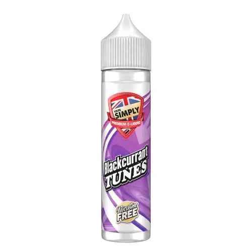 Blackurrant Tunes Shortfill E-liquid by Simply 60ml