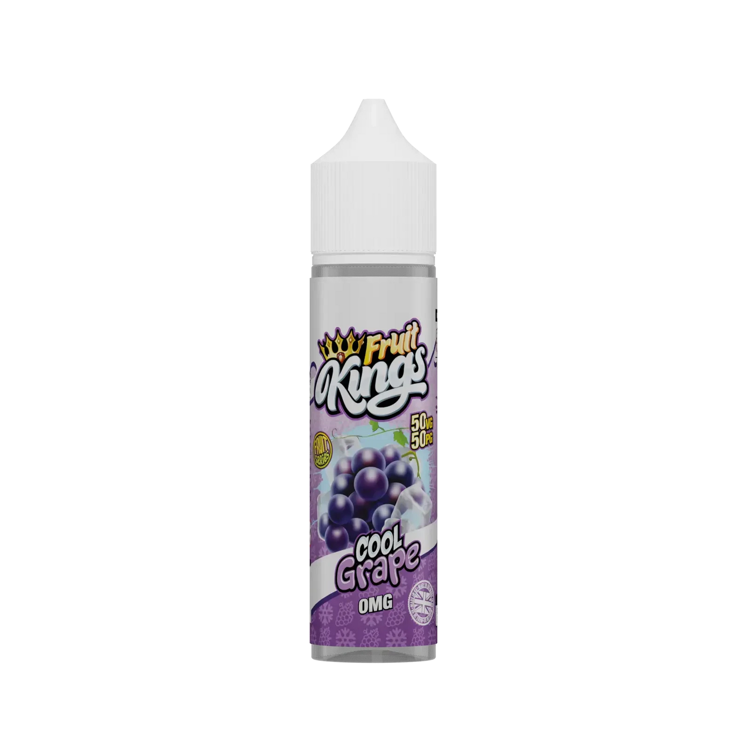 COOL GRAPE SHORTFILL E-LIQUID BY FRUIT KINGS 60ML - Absolute Vape