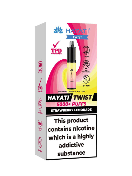Hayati Twist 5000 Disposable Pod Kit