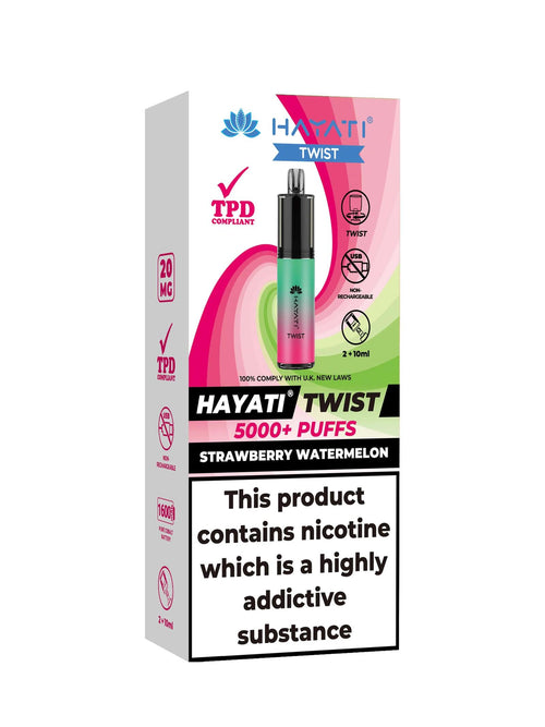 Hayati Twist 5000 Disposable Pod Kit
