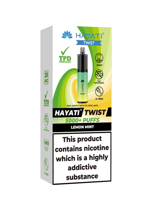 Hayati Twist 5000 Disposable Pod Kit