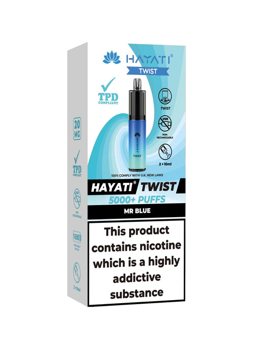 Hayati Twist 5000 Disposable Pod Kit