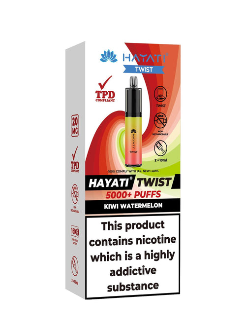 Hayati Twist 5000 Disposable Pod Kit