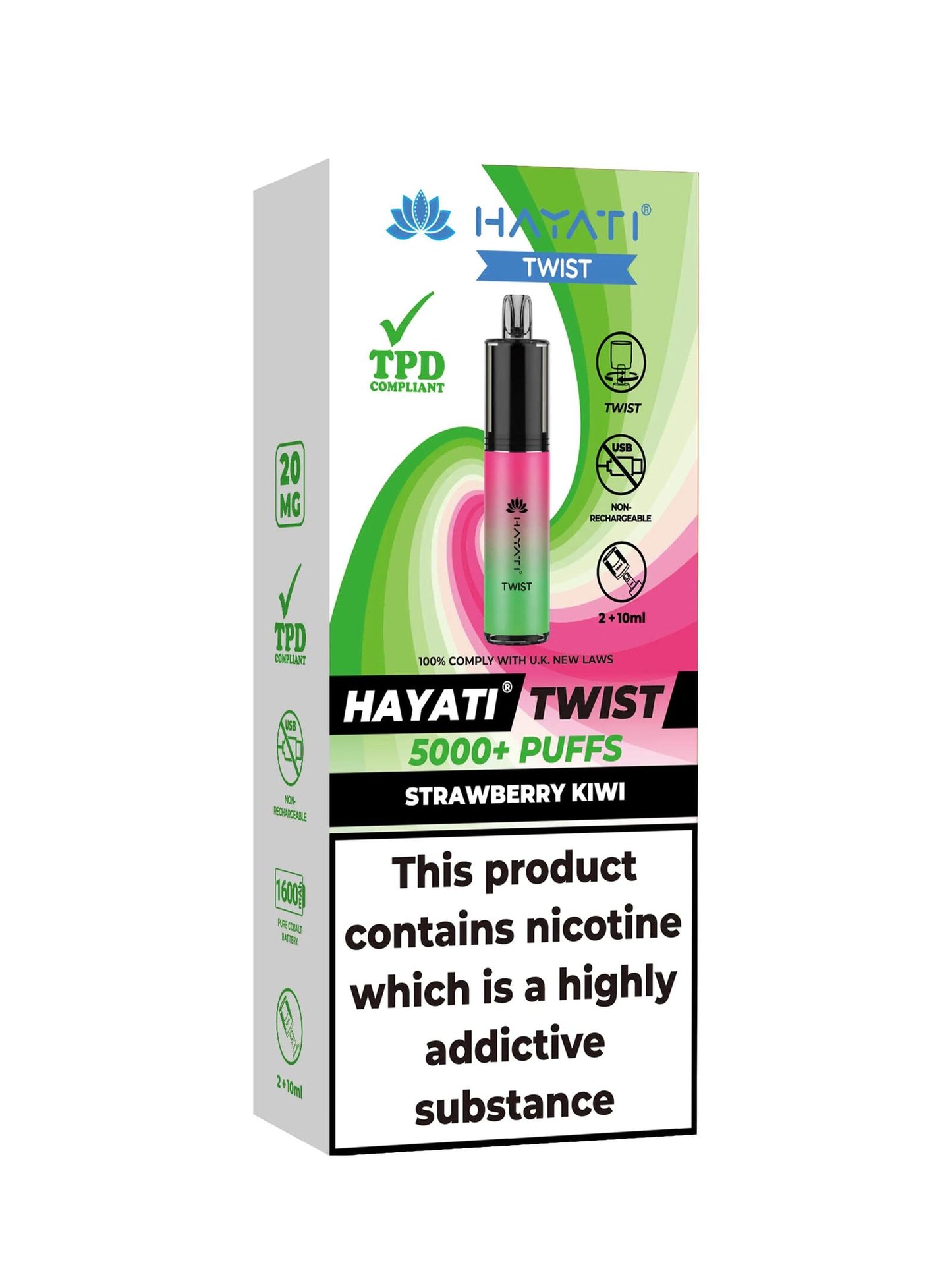 Hayati Twist 5000 Disposable Pod Kit