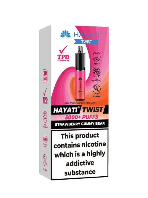Hayati Twist 5000 Disposable Pod Kit