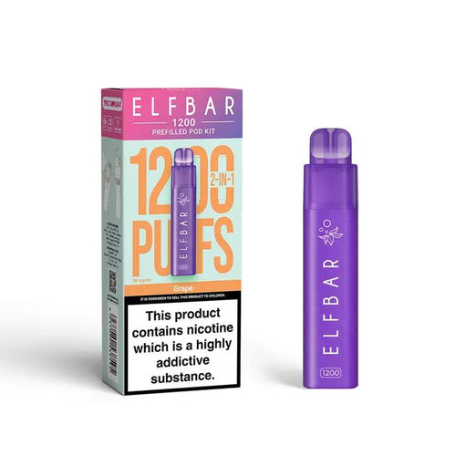 Elf Bar 1200 Prefilled Pod Vape Kit