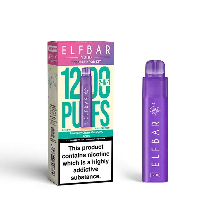 Elf Bar 1200 Prefilled Pod Vape Kit