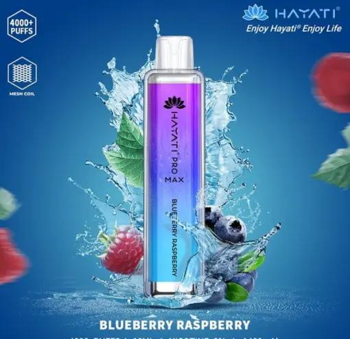 Zero Nicotine Hayati Crystal Pro Max 4000 Disposable Vape
