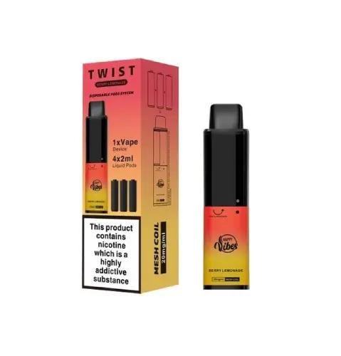 Happy Vibes Twist 3500 Disposable Vape 20mg