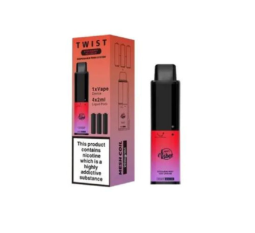 Happy Vibes Twist 3500 Disposable Vape 20mg