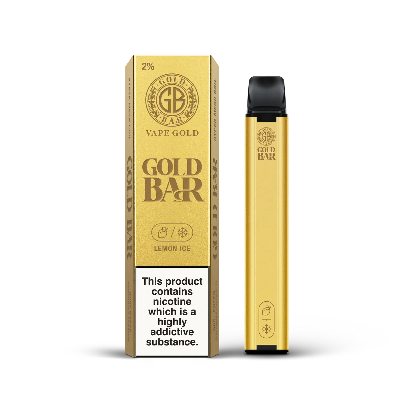 Gold Bar Disposable Vape 20mg