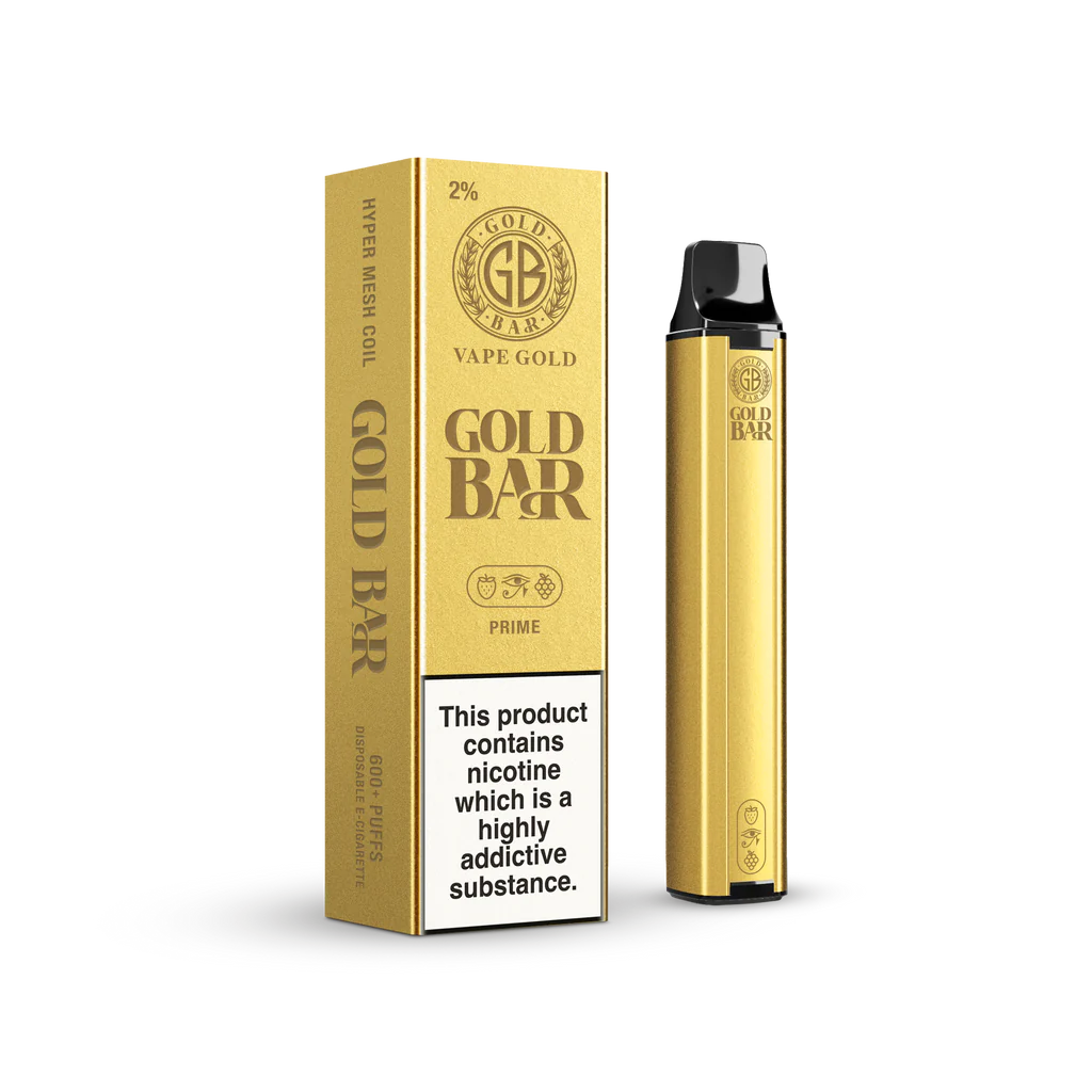 Gold Bar Disposable Vape 20mg