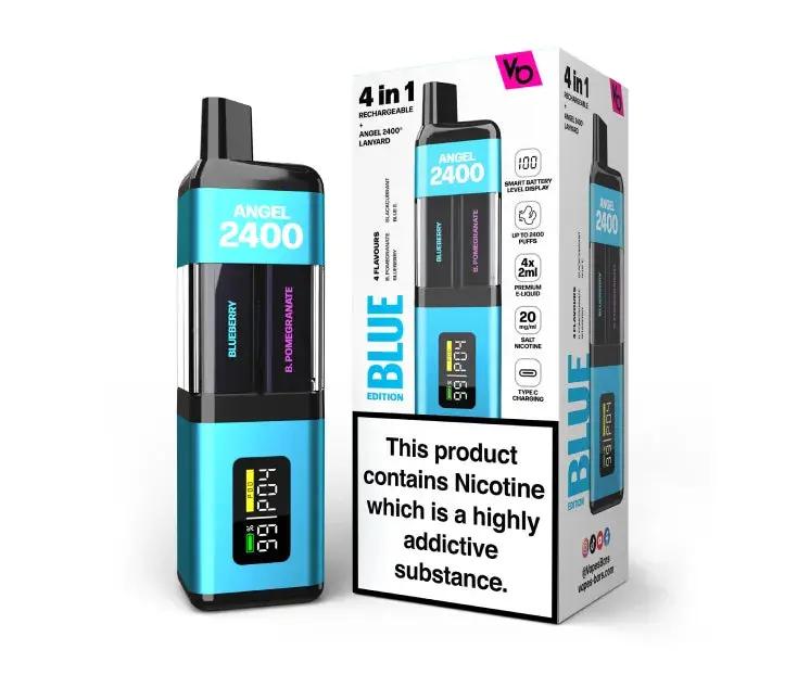 Angel 2400 Rechargeable Disposable Vape by Vapes Bars 20mg