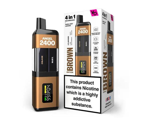 Angel 2400 Rechargeable Disposable Vape by Vapes Bars 20mg