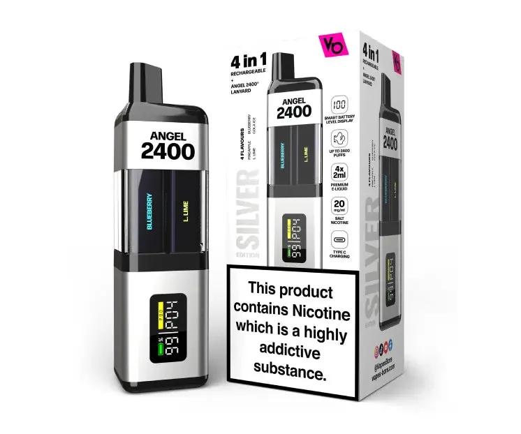 Angel 2400 Rechargeable Disposable Vape by Vapes Bars 20mg