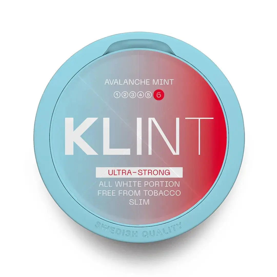 Avalanche Mint Nicotine Pouches by Klint 25MG/G - Absolute Vape