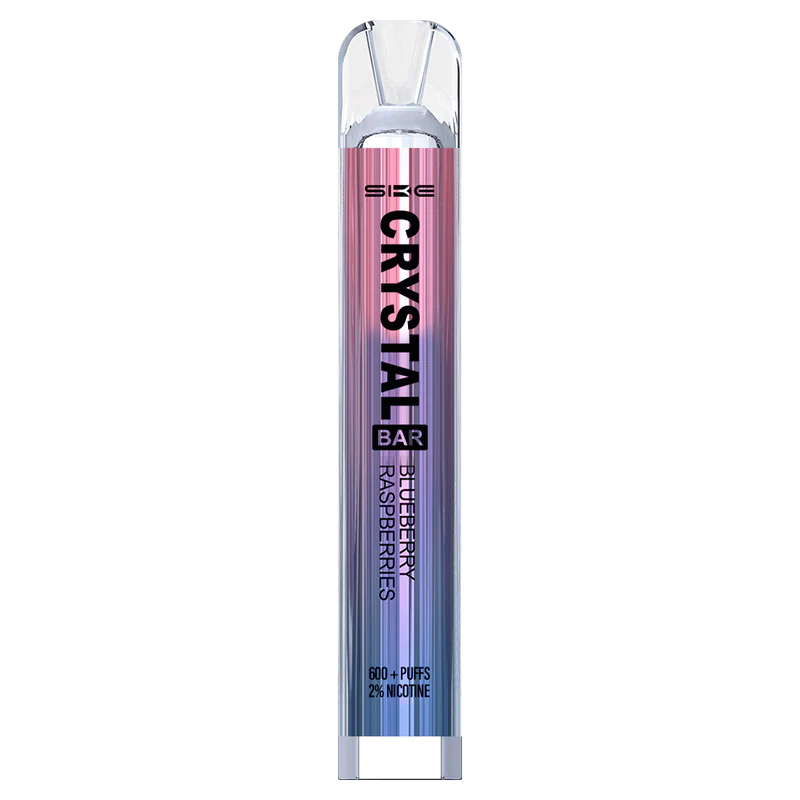 Zero Nicotine SKE Crystal Bar 600 Puff Disposable Vape