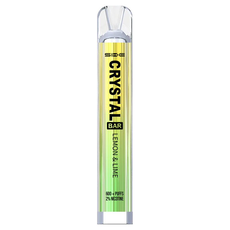Zero Nicotine SKE Crystal Bar 600 Puff Disposable Vape